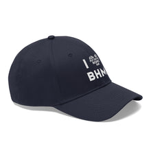 Load image into Gallery viewer, I ❤️ BHM 2022 Unisex Twill Hat
