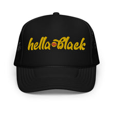 Load image into Gallery viewer, UTO IV &quot;HELLA BLACK&quot; Foam Trucker Hat
