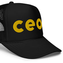 Load image into Gallery viewer, UTO IV CEO. Foam trucker hat
