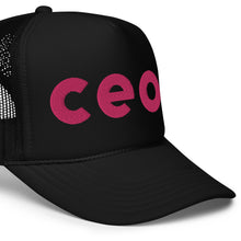 Load image into Gallery viewer, UTO IV CEO. Foam trucker hat
