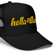 Load image into Gallery viewer, UTO IV &quot;HELLA BLACK&quot; Foam Trucker Hat
