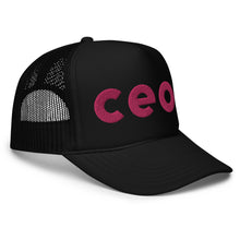 Load image into Gallery viewer, UTO IV CEO. Foam trucker hat
