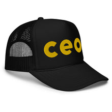 Load image into Gallery viewer, UTO IV CEO. Foam trucker hat
