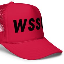 Load image into Gallery viewer, UTO IV WSSU Foam trucker hat
