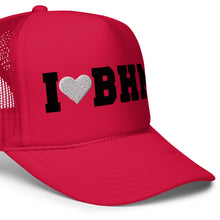 Load image into Gallery viewer, I ❤︎ BHM Foam trucker hat
