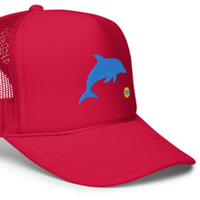 Load image into Gallery viewer, UTO IV &quot;Dolphin&quot; Foam Trucker Hat
