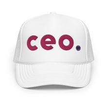 Load image into Gallery viewer, UTO IV CEO. Foam trucker hat
