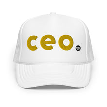 Load image into Gallery viewer, UTO IV CEO. Foam trucker hat
