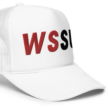 Load image into Gallery viewer, UTO IV WSSU Foam trucker hat
