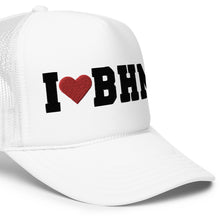 Load image into Gallery viewer, I ❤︎ BHM Foam trucker hat
