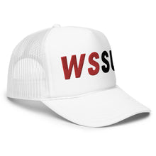 Load image into Gallery viewer, UTO IV WSSU Foam trucker hat
