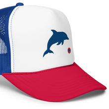 Load image into Gallery viewer, UTO IV &quot;Dolphin&quot; Foam Trucker Hat
