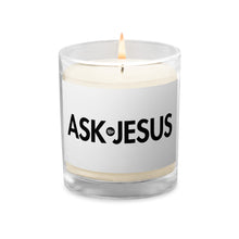 Load image into Gallery viewer, UTO IV &quot;ASK JESUS&quot; Glass Jar Soy Wax Candle
