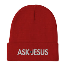 Load image into Gallery viewer, UTO IV &quot;ASK JESUS&quot; Embroidered Beanie
