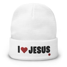 Load image into Gallery viewer, UTO IV &quot;I LOVE JESUS&quot; Embroidered Beanie
