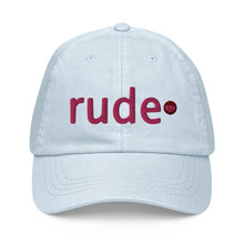 Load image into Gallery viewer, UTO IV &quot;RUDE&quot; Pastel Baseball Hat
