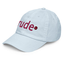 Load image into Gallery viewer, UTO IV &quot;RUDE&quot; Pastel Baseball Hat
