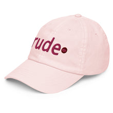 Load image into Gallery viewer, UTO IV &quot;RUDE&quot; Pastel Baseball Hat
