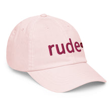 Load image into Gallery viewer, UTO IV &quot;RUDE&quot; Pastel Baseball Hat
