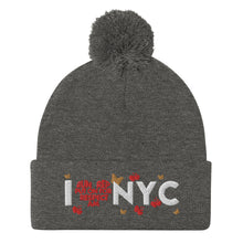 Load image into Gallery viewer, I ❤️ NYC Pom-Pom Beanie
