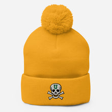 Load image into Gallery viewer, UTO IV SKULLY Pom-Pom Beanie
