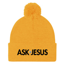 Load image into Gallery viewer, UTO IV &quot;ASK JESUS&quot; Pom-Pom Beanie
