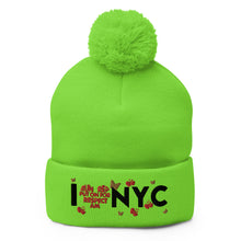 Load image into Gallery viewer, I ❤️ NYC Pom-Pom Beanie
