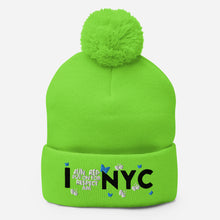 Load image into Gallery viewer, I ❤️ NYC Pom-Pom Beanie
