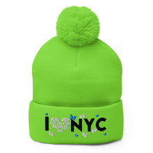 Load image into Gallery viewer, I ❤️ NYC Pom-Pom Beanie
