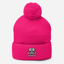 Load image into Gallery viewer, UTO IV SKULLY Pom-Pom Beanie
