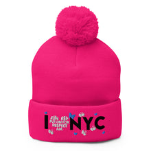 Load image into Gallery viewer, I ❤️ NYC Pom-Pom Beanie
