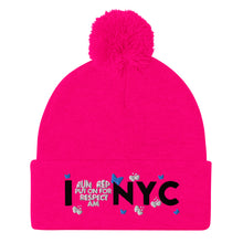 Load image into Gallery viewer, I ❤️ NYC Pom-Pom Beanie
