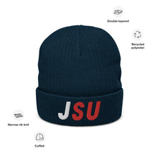 Load image into Gallery viewer, UTO IV JACKSON STATE Ribbed knit beanie
