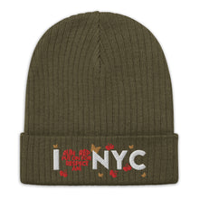 Load image into Gallery viewer, I ❤️ NYC Ribbed knit beanie
