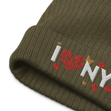 Load image into Gallery viewer, I ❤️ NYC Ribbed knit beanie
