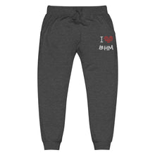 Load image into Gallery viewer, I ❤︎ BHM Unisex fleece sweatpants
