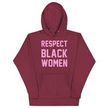 Load image into Gallery viewer, UTO IV &quot;Respect Black Women&quot; Unisex Hoodie
