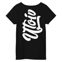 Load image into Gallery viewer, UTO IV &quot;46 Girls&quot; Women’s Basic Organic T-Shirt
