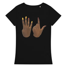 Load image into Gallery viewer, UTO IV &quot;46 Girls&quot; Women’s Basic Organic T-Shirt
