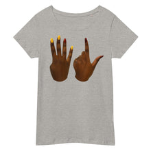 Load image into Gallery viewer, UTO IV &quot;46 Girls&quot; Women’s Basic Organic T-Shirt
