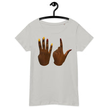 Load image into Gallery viewer, UTO IV &quot;46 Girls&quot; Women’s Basic Organic T-Shirt
